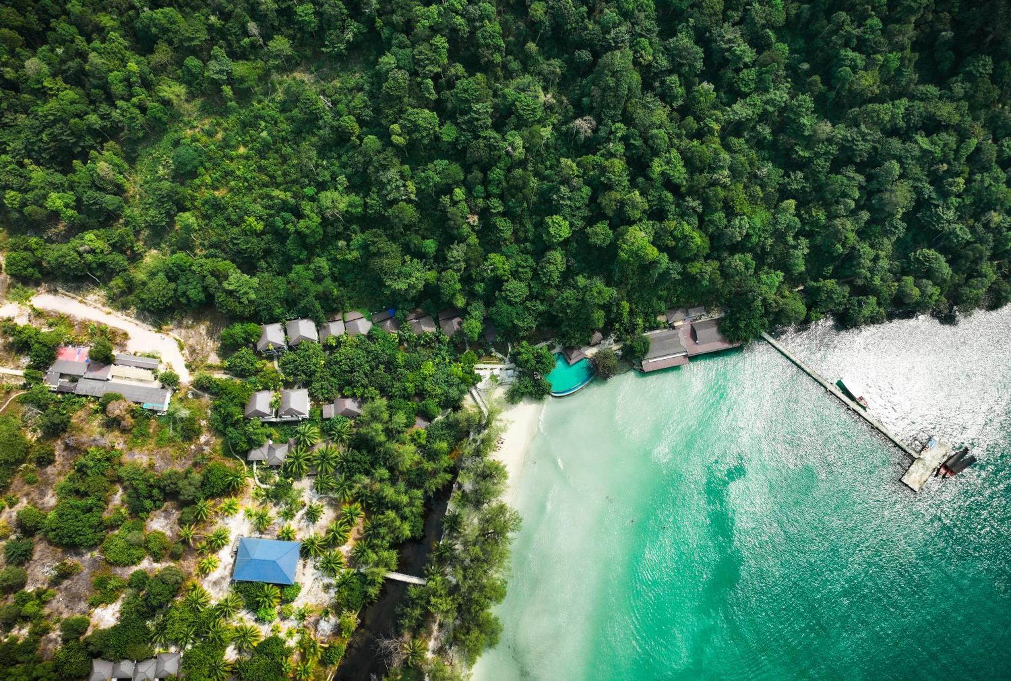 Koh Rong Hill Beach Resort Derm Tkov Village Dış mekan fotoğraf